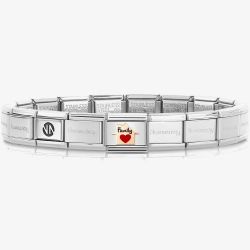 Nomination CLASSIC Family Heart House Charm Bracelet 430202/11 & 530300 SI