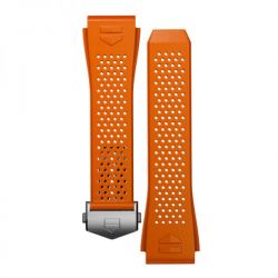 TAG Heuer Connected Orange Rubber Watch Strap BT6231