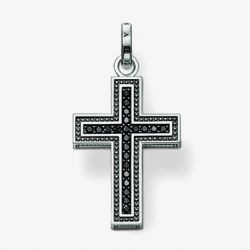 THOMAS SABO Silver Cubic Zirconia Cross Pendant PE530-051-11