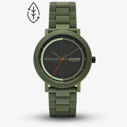 Skagen Mens Aaren Ocean Seaweed #tide ocean material Watch SKW6771