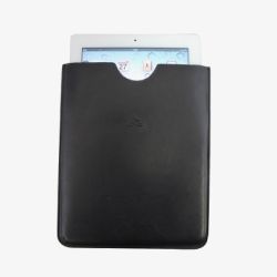 TONY PEROTTI Black Leather IPad Cover TP2987G BLACK