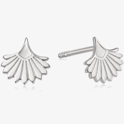 Daisy London Palms Sterling Silver Palm Fan Stud Earrings WE05_SLV