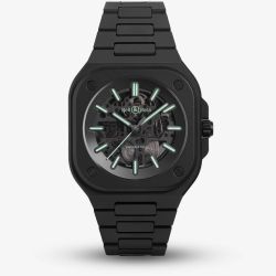 Bell & Ross BR05 Limited Edition Skeleton Ceramic Strap Watch BR05A-BLM-SKCE/SCE