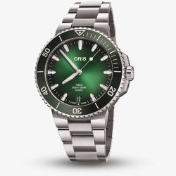 Oris Aquis Green Stainless Steel Watch 01 400 7790 4157-07 8 23 02PEB
