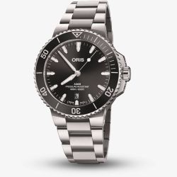 Oris Aquis Stainless Steel Black Watch 01 733 7787 4154-07 8 22 04PEB