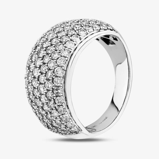 9ct White Gold 2.00ct Diamond Pavé Ring TH014650R