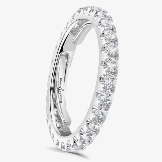 Brown & Newirth Evolution Platinum 1.50ct Diamond Full Eternity Ring ET1023 PLT