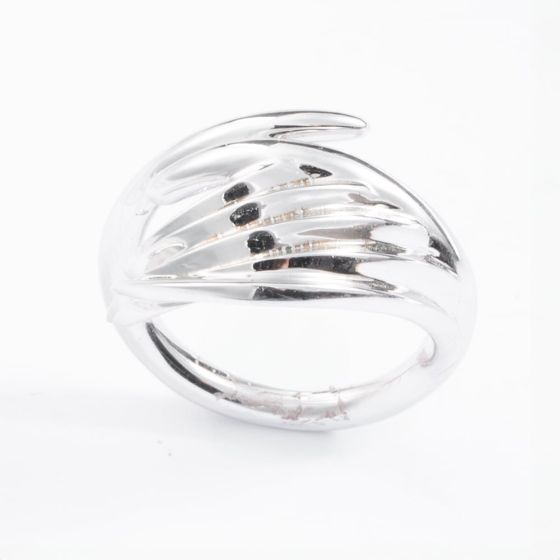 Shaun Leane Sterling Silver Feather Fashion Ring WF001.SSNARZM