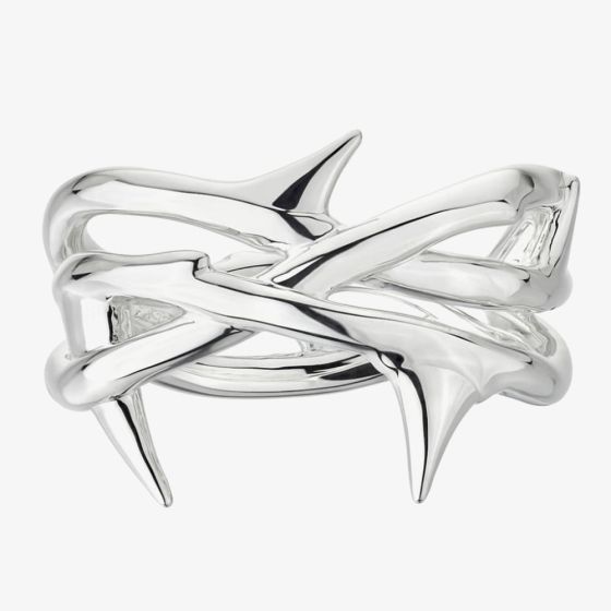 Shaun Leane Rose Thorn Silver Triple Band Ring RT014.SSNARZ