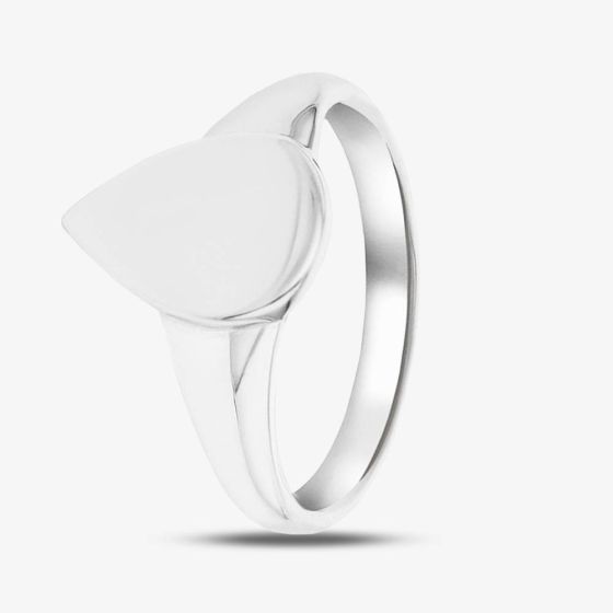 Sterling Silver Teardrop Signet Ring 8.81.0330