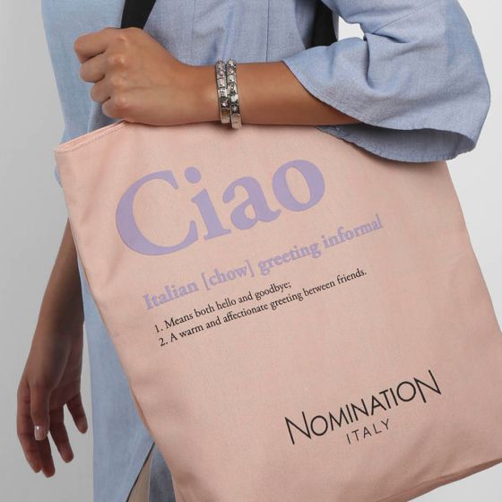 Nomination Pink Ciao Shopping Bag GADGET37