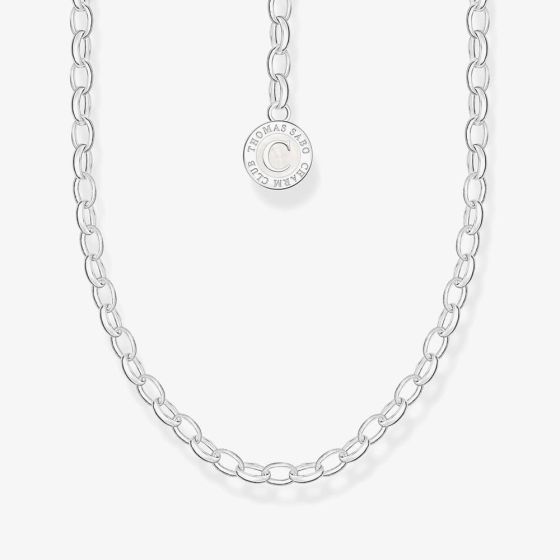 THOMAS SABO Charmista Silver Member Charm Necklace X0288-007-21-L45