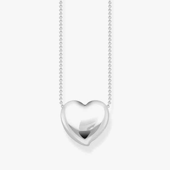 THOMAS SABO Sterling Silver Heart Pendant Necklace KE2276-001-21-L45V