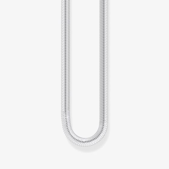 THOMAS SABO Sterling Silver 4mm Snake Necklace KE2275-001-21-L45V