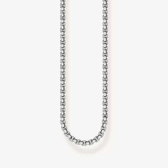 THOMAS SABO Venezia 53cm Blackened Silver Chain KE1108-001-12