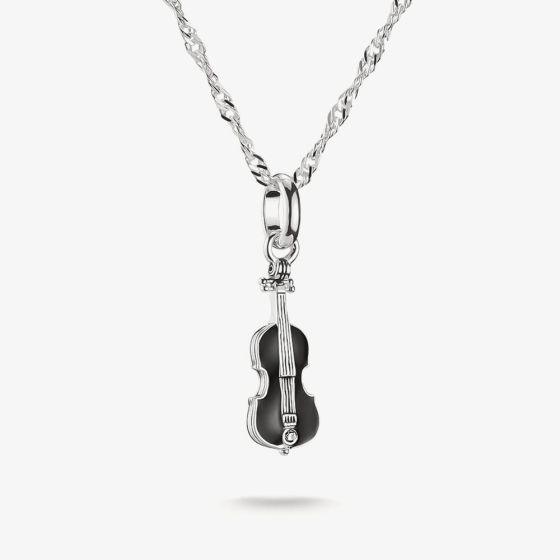 THOMAS SABO Wednesday Silver Cello Necklace KE2346-691-11-L45V