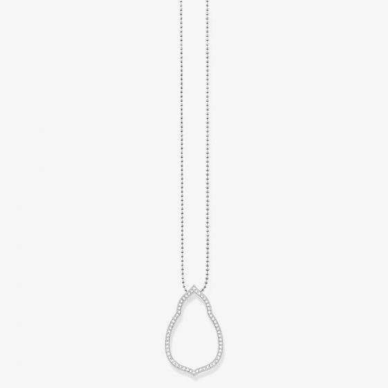 THOMAS SABO Silver Open Work Cubic Zirconia Pendant KE1379-051-14-L60V