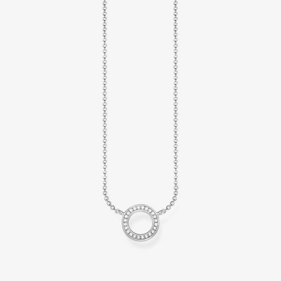 THOMAS SABO Silver Open Circle Necklace KE1650-051-14