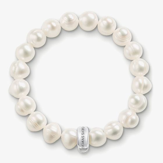 THOMAS SABO Pearl Charm Carrier X0041-082-14