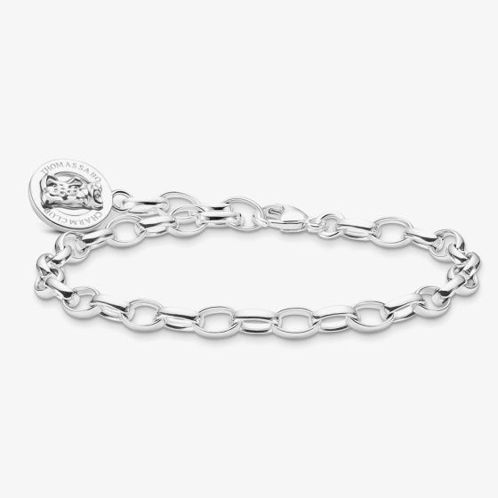 THOMAS SABO Haribo Silver Oval Link Bracelet X0291-001-21-L19