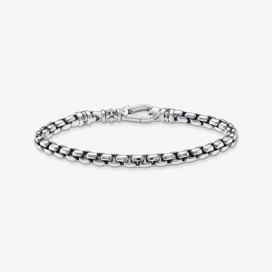 THOMAS SABO Venezia Blackened Silver Chain Bracelet A2005-637-21