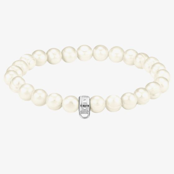 THOMAS SABO As We Love Freshwater Pearl Silver Bracelet X0293-082-14