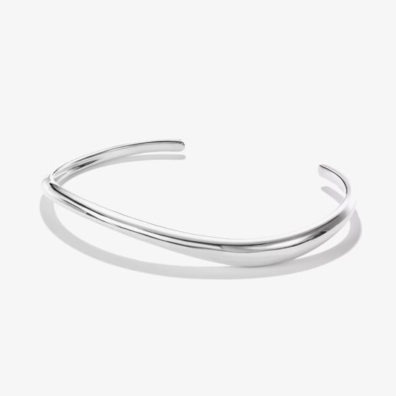 THOMAS SABO Fluid Elegance Sterling Silver Bangle AR122-001-21