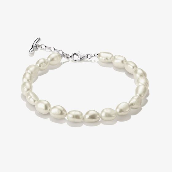 THOMAS SABO Bold Elegance Freshwater Pearl Bracelet A2235-082-14