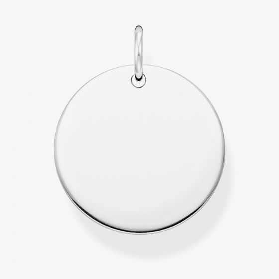 THOMAS SABO Silver Plain Disc Pendant PE927-001-21