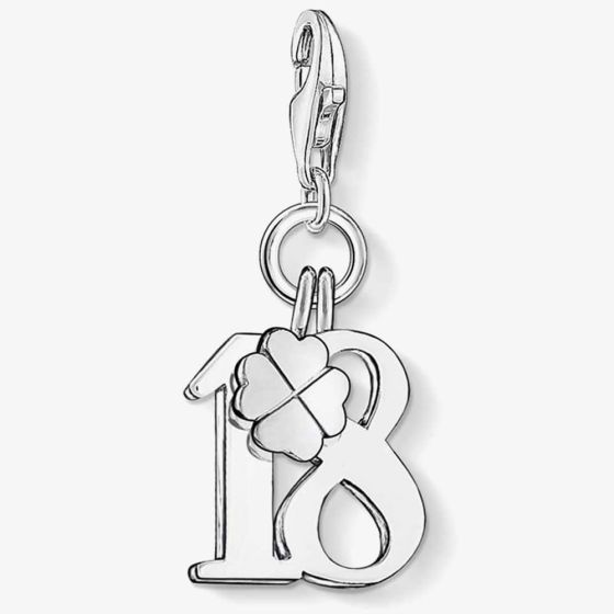 THOMAS SABO Silver 18 Charm 0473-001-12