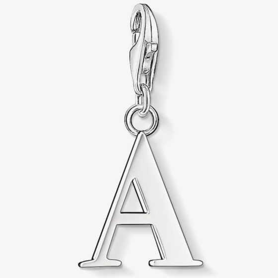 THOMAS SABO Silver Letter A Charm 0175-001-12