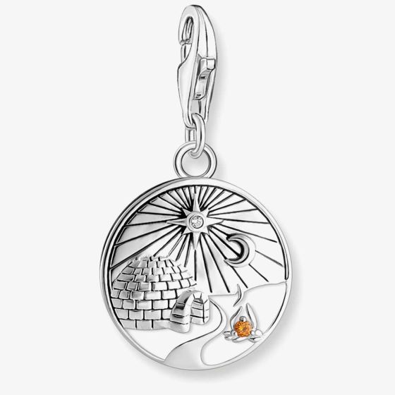 THOMAS SABO Silver Igloo Dangle Charm 2060-473-7