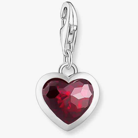 THOMAS SABO Red Heart Cubic Zirconia Charm 2094-699-10