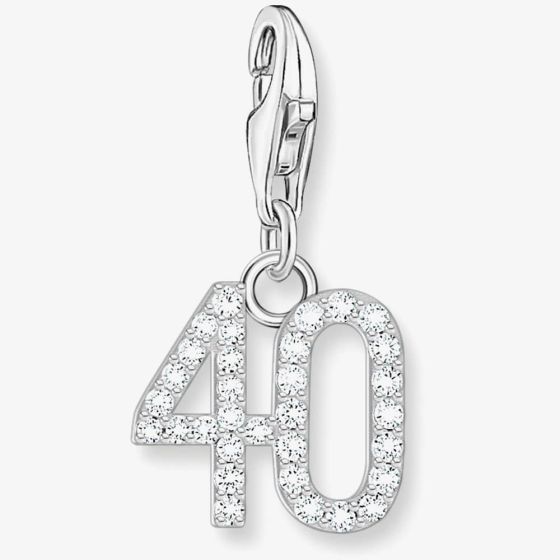 THOMAS SABO Silver 40 Cubic Zirconia Charm 2137-051-21