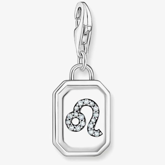 THOMAS SABO Silver Octagonal Cubic Zirconia Leo Charm 2150-643-21