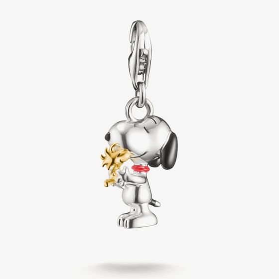 THOMAS SABO Charm Club Peanuts Original Snoopy & Woodstock Charm 2228-427-7