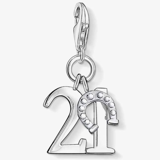 THOMAS SABO Silver Lucky 21 Charm 0460-001-12