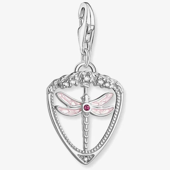 THOMAS SABO Sterling Silver Dragonfly Charm Pendant 1865-039-9