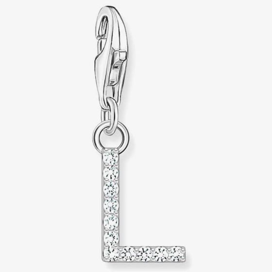 THOMAS SABO Silver Cubic Zirconia Letter L Charm 1940-051-14