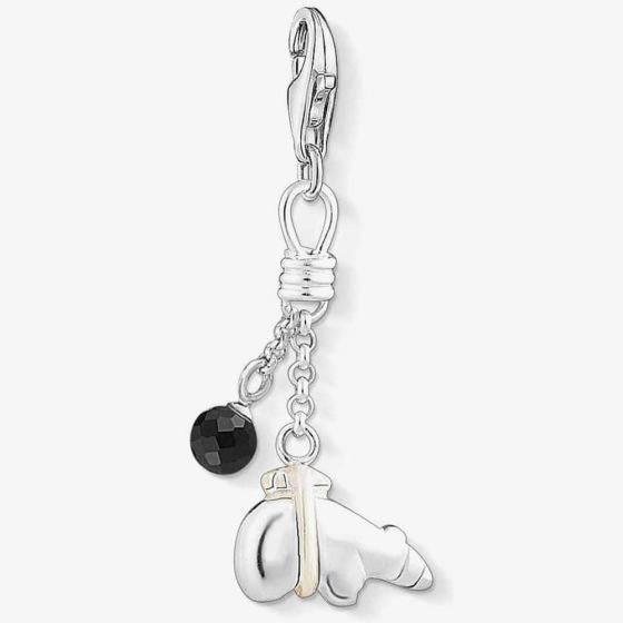 THOMAS SABO Silver Ethno Bear Charm 1332-168-11