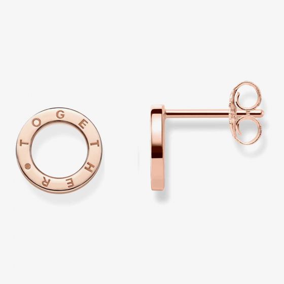 THOMAS SABO Circles Together Stud Earrings H1946-415-12