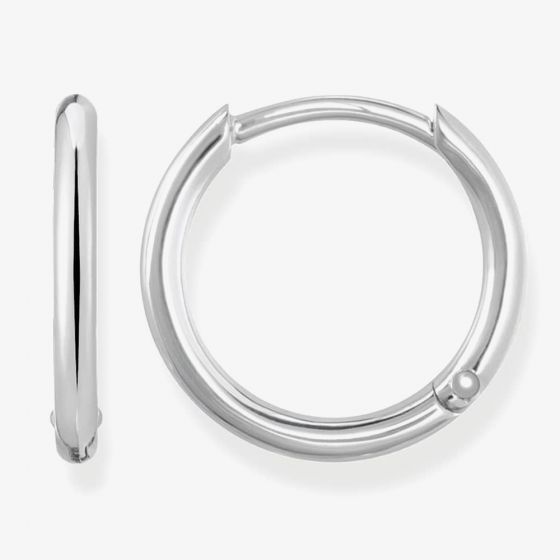 THOMAS SABO Silver Small Hinged Hoop Earrings CR608-001-12
