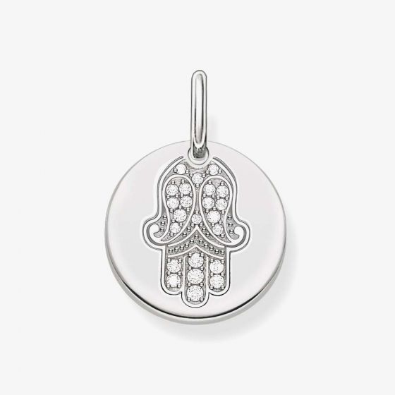 THOMAS SABO Ladies Love Bridge Hand of Fatima Pendant LBPE0010-051-14