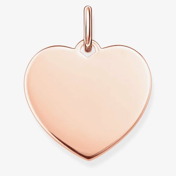 THOMAS SABO Rose Gold Plated Heart Pendant LBPE0017-415-12