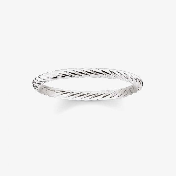 THOMAS SABO Ladies Glam And Soul Silver Ring TR2121-001-12