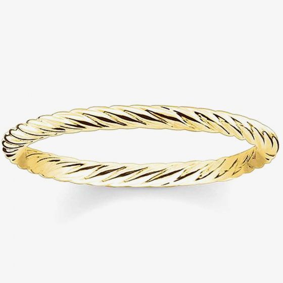 THOMAS SABO Ladies Glam And Soul Gold Ring TR2121-413-12