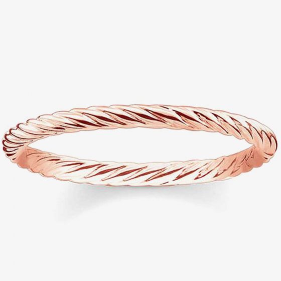 THOMAS SABO Ladies Glam And Soul Rose Gold Ring TR2121-415-12