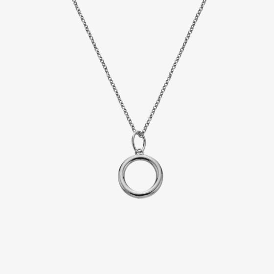 Hot Diamonds Silver Whisper Sterling Silver Celebration Necklace SWP011