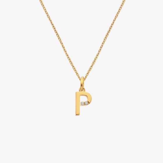 Hot Diamonds HD X Golden Edit Golden Edit P Pendant Necklace DP954