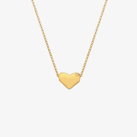 Hot Diamonds HD X Golden Edit Golden Edit Desire Pendant Necklace DP967